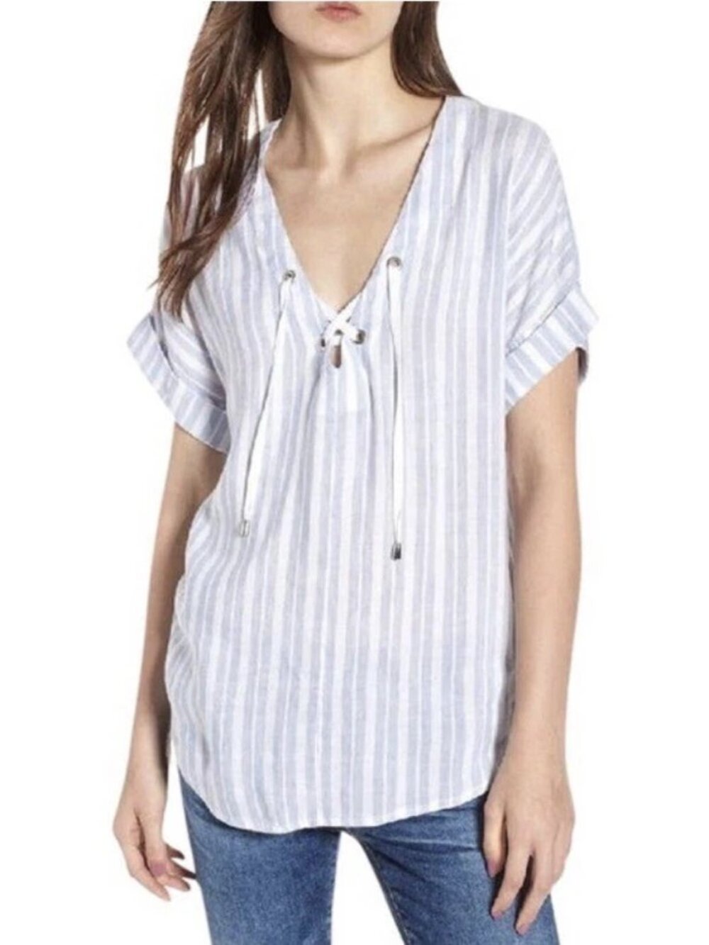RAILS Jeri Top | Holland Stripe | Size L | NWT